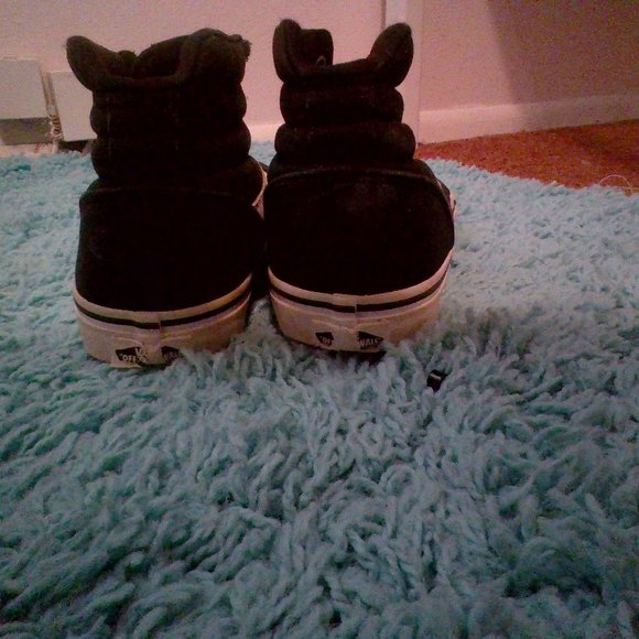 Women's Black high top Vans - Picture 3 of 3